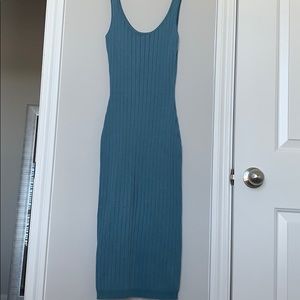 Bodycon ribbed dress
